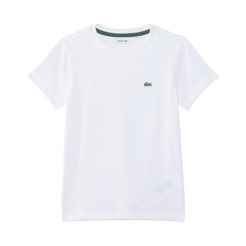 Lacoste Kids Short Sleeve Crew Neck Classic Cotton T-Shirt (Big Kids)