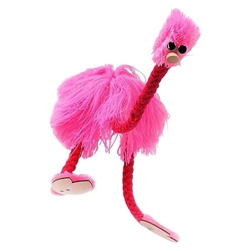 VICASKY Ostrich Marionette Plush Animals Marionette Toys Pretend Play Puppets Role Play Hand Puppets Ostrich