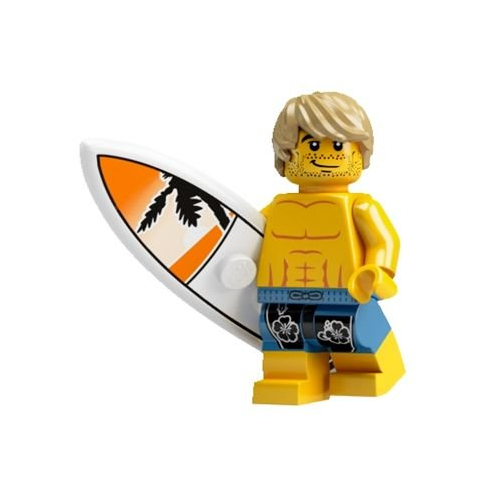 LEGO Minifigure Collection Series 2 - Minifigure Surfer Dude Loose