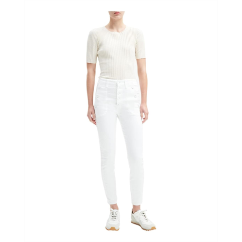 7 For All Mankind Portia in Slim Illusion White