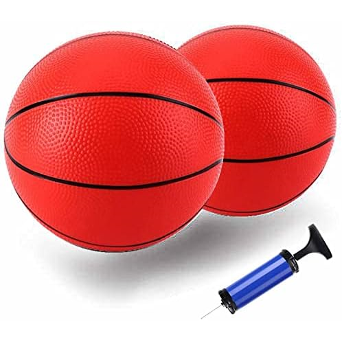 TNELTUEB Mini Basketball Replacement 8.5 Inch Mini Pool Basketballs Ball Hoop Indoor Outdoor Toy, Fits All Standard Swimming Pool Basketball Hoop Pool Game Toy Water Games