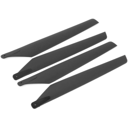 Calsgkspray 4Pcs Black Main Blades for LAMA V3 V4/ walkera 5-8 RC Helicopters AH6 Remote and App Controlled Vehicles