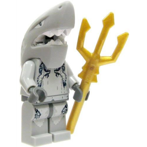 LEGO Minifigure - Atlantis - Shark Warrior with Trident