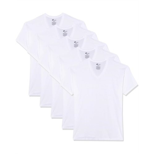 Mens Hanes Ultimate Comfortsoft V-Neck Undershirt 6-Pack