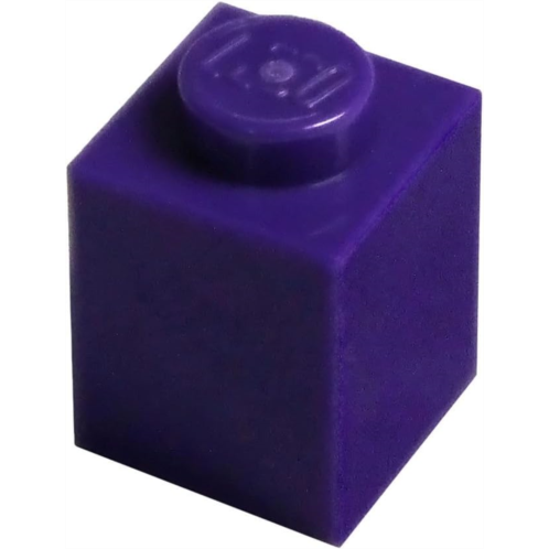 LEGO Parts and Pieces: Dark Purple (Medium Lilac) 1x1 Brick x100