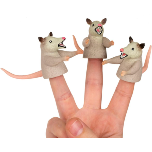 Accoutrements Mcphee 3 Pack Finger Possums Finger Puppets