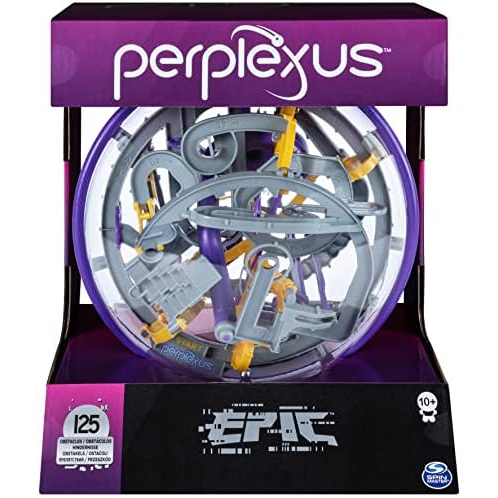 Spin Master Perplexus, Epic 3D Gravity Maze Game Brain Teaser Fidget Toy Puzzle Ball, for Kids & Adults Ages 10 and up
