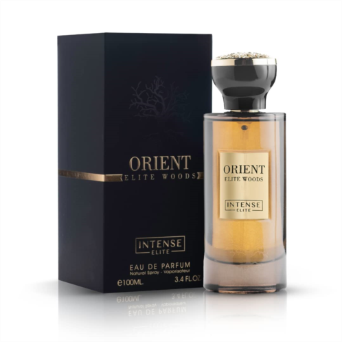 INTENSE ELITE Orient Elite Woods For Men EDP 100ML (3.4Oz), Long Lasting Perfume Para Hombres, Arabian Perfumes For Men, Designer Cologne For Men.