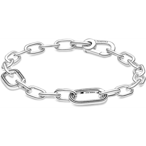 PANDORA ME Link Chain Bracelet - Features 2 Connectors - Charm Bracelet for Women - Gift for Her - Sterling Silver