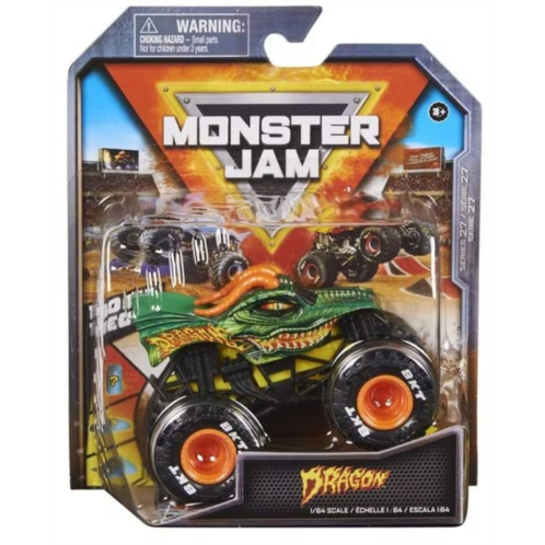 Monster Jam Dragon, Series 27 (1:64 Scale) Green