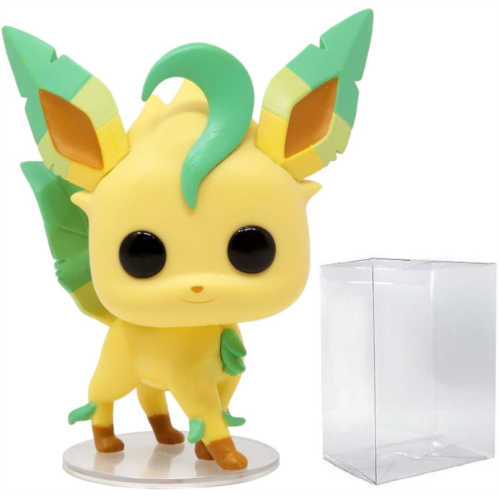 Pokemon - Leafeon Pop! Vinyl Figure (Bundled with Compatible Pop Box Protector Case), Multicolor, 3.75 inches