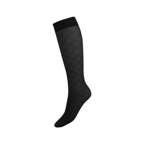 Wolford Sheer Pattern Knee-Highs