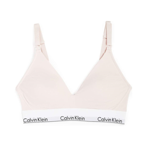 Womens Calvin Klein Modern Cotton Lightly Lined Triangle Nursing Bra