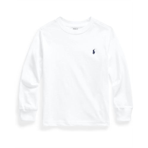 Polo Ralph Lauren Kids Cotton Jersey Long Sleeve Tee (Little Kids)