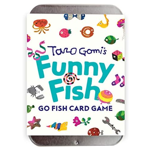 Chronicle Books Taro Gomis Funny Fish Go Fish Card Game for Kids