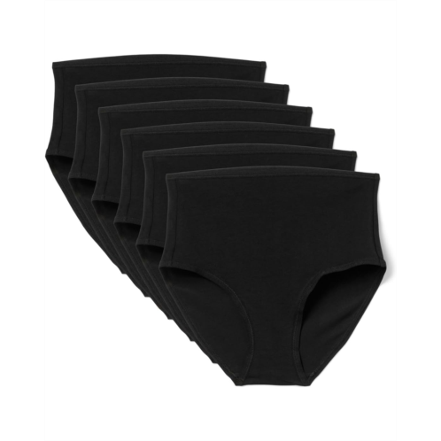 Womens PACT High Cut Brief 6-Pack