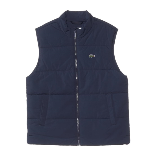 Lacoste Kids Sleeveless Taffeta Puffer Full Vest (Big Kid/Little Kid)