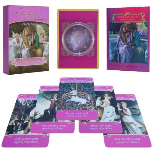 Bowear Tarot Cards for Beginners, Simple & Intuitive Tarot Cards Deck Fortune Telling Game Divination Tools for Expert Readers, Smooth Cardstock with Oracle Cards Decks (Hot Pink +