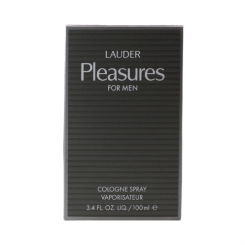 Estee Lauder Pleasures for Men Cologne Spray, 3.3 Fl Oz (Pack of 1)