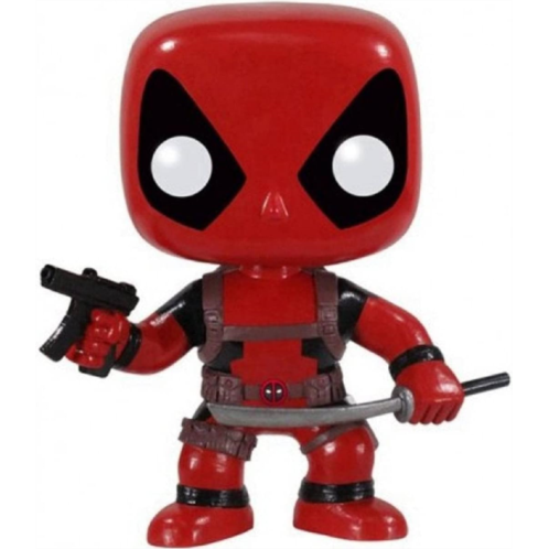 Funko Marvel POP! Vinyl Deadpool with Gun and Sword - Collectible Vinyl Figure - Gift Idea - Official Merchandise - for Kids & Adults - Comic Books Fans - Model Figure for Collecto