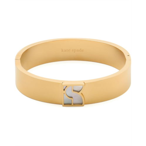 Kate Spade New York Dakota Signature Hinged Bangle