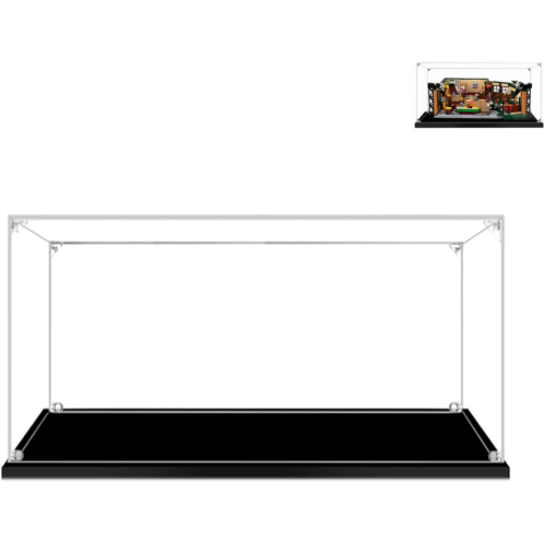 BOOVAX Acrylic Display Case for [Central Perk Friends 21319] - Compatible with Lego 21319 - 13.78 x 9.84 x 5.9 inch - Showcase