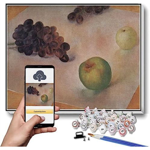 Hhydzq Paint by Numbers Kits for Adults and Kids Still Life Painting by Kuzma Petrov-Vodkin Arts Craft for Home Wall Decor