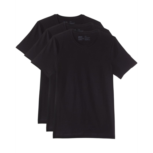 Mens PACT Cool-Stretch Crew Undershirt 3-Pack