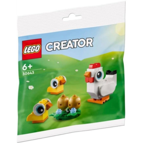 ZGZZPETT Lego Creator Easter Chickens 30643 Polybag, Multicolor