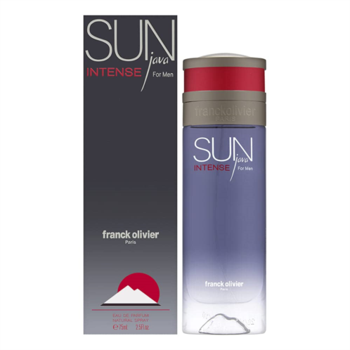 Franck Olivier Frank Oliver Sun Java Intense for Men Eau De Perfume 2.5 Ounces