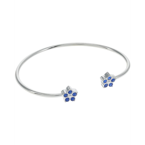 Alex and Ani Crystal Flower Flex Cuff Bracelet