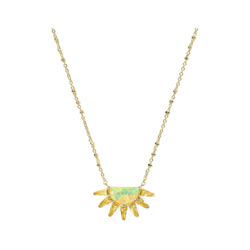 Kendra Scott Samantha Sun Short Pendant Necklace