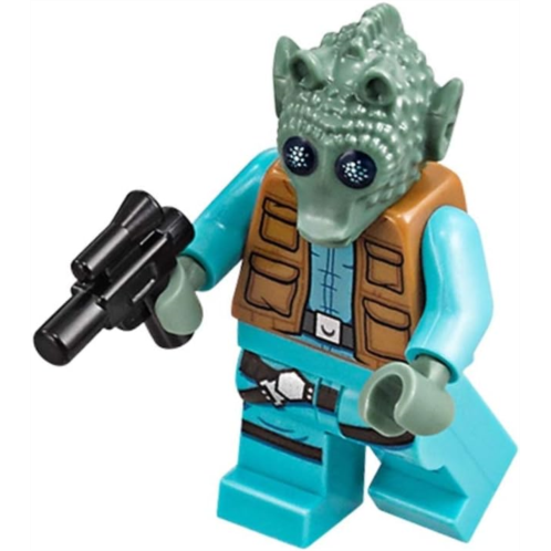 LEGO Star Wars Minifigure - Greedo The Bounty Hunter (with Belt and Blaster) 75205
