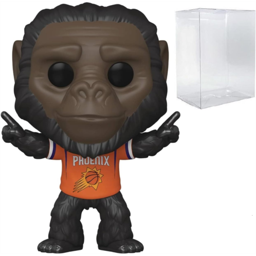 POP NBA Mascots: Phoenix - Go-Rilla The Gorilla Funko Pop! Vinyl Figure (Bundled with Compatible Pop Box Protector Case), Multicolored, 3.75 inches