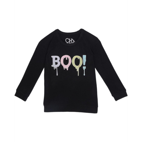 Chaser Kids Boo Recycled Bliss Knit Tee with Glitter (Little Kids/Big Kids)