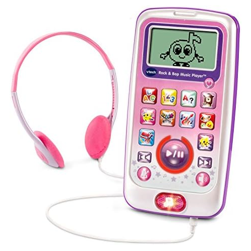VTech Rock and Bop Music Player Amazon Exclusive, Pink (Packaging may vary)