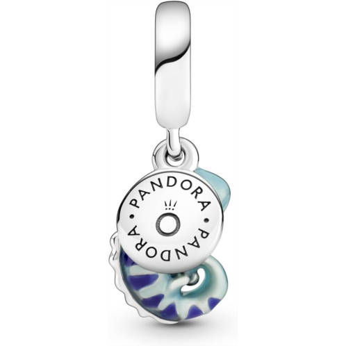 Pandora Color-Changing Chameleon Dangle Charm Bracelet Charm Moments Bracelets - Stunning Womens Jewelry - Gift for Women - Made with Sterling Silver & Enamel