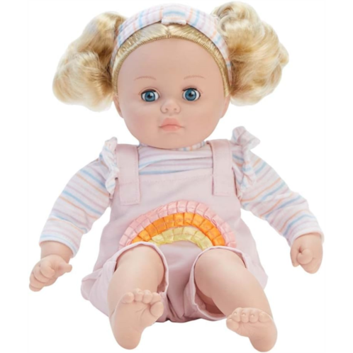 Madame Alexander 14 My Little Girl Rainbow Overalls Doll, Light Skin Tone