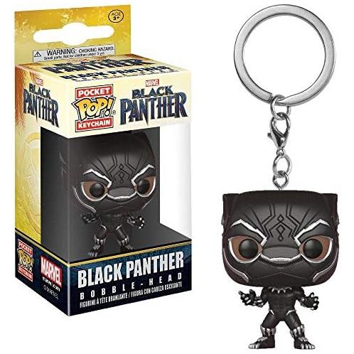 Funko Pop Keychain Black Panther Collectible Figure