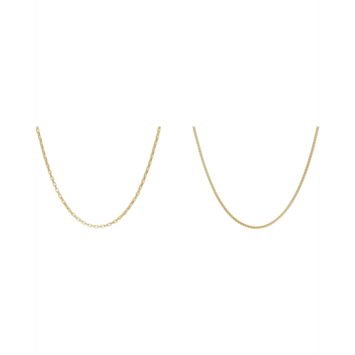 Madewell New School Chain Pack Necklace
