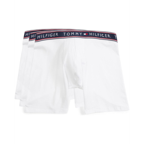 Mens Tommy Hilfiger Cotton Stretch Boxer Brief 3-Pack