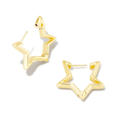 Kendra Scott Star Huggie Earrings