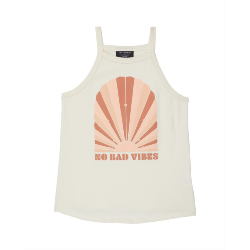 Tiny Whales No Bad Vibes Tank Top (Toddler/Little Kids/Big Kids)