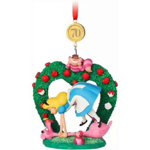 Ornaments Alice in Wonderland Legacy Sketchbook Ornament , Plastic, - 70th Anniversary Limited Release