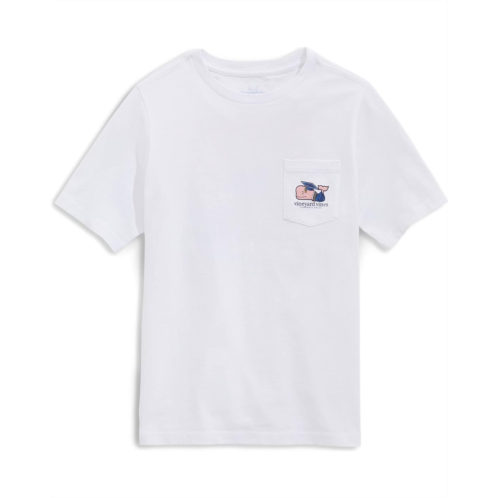 Vineyard Vines Kids Grad Whale Short Sleeve Pocket Tee (Toddler/Little Kids/Big Kids)