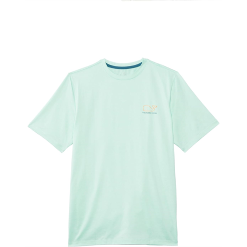 Vineyard Vines Kids Short Sleeves Whale Harbor Tee (Little Kid)