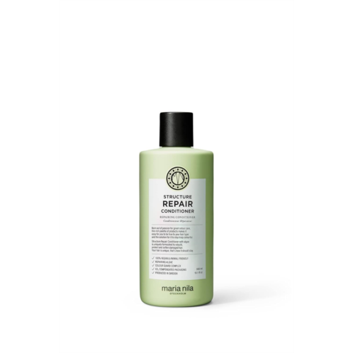 Maria Nila Structure Repair, For Damaged & Chemically Treated Hair, Algae Extract Rebuilds & Moisturizes, 100% Vegan & Sulfate/Paraben free