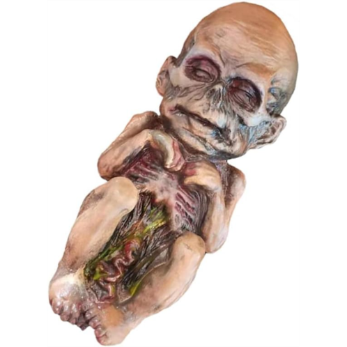 Toyvian Halloween Haunted Doll, Scary Ghost Baby, Halloween Haunted House Decor, Scary Ghost, Creepy Zombie Baby Ghost Baby Doll, for Adult Prank, Scary Halloween Decorations