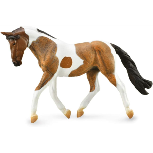 Collect A Horses Pinto Bay Mare Toy Figure
