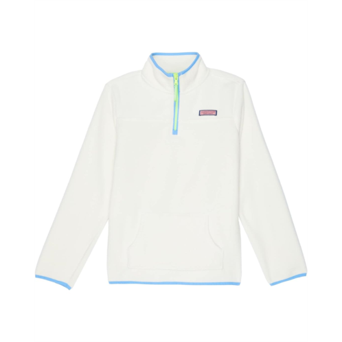 Vineyard Vines Kids Harbor Fleece Glow 1/2 Zip (Toddler/Little Kids/Big Kids)